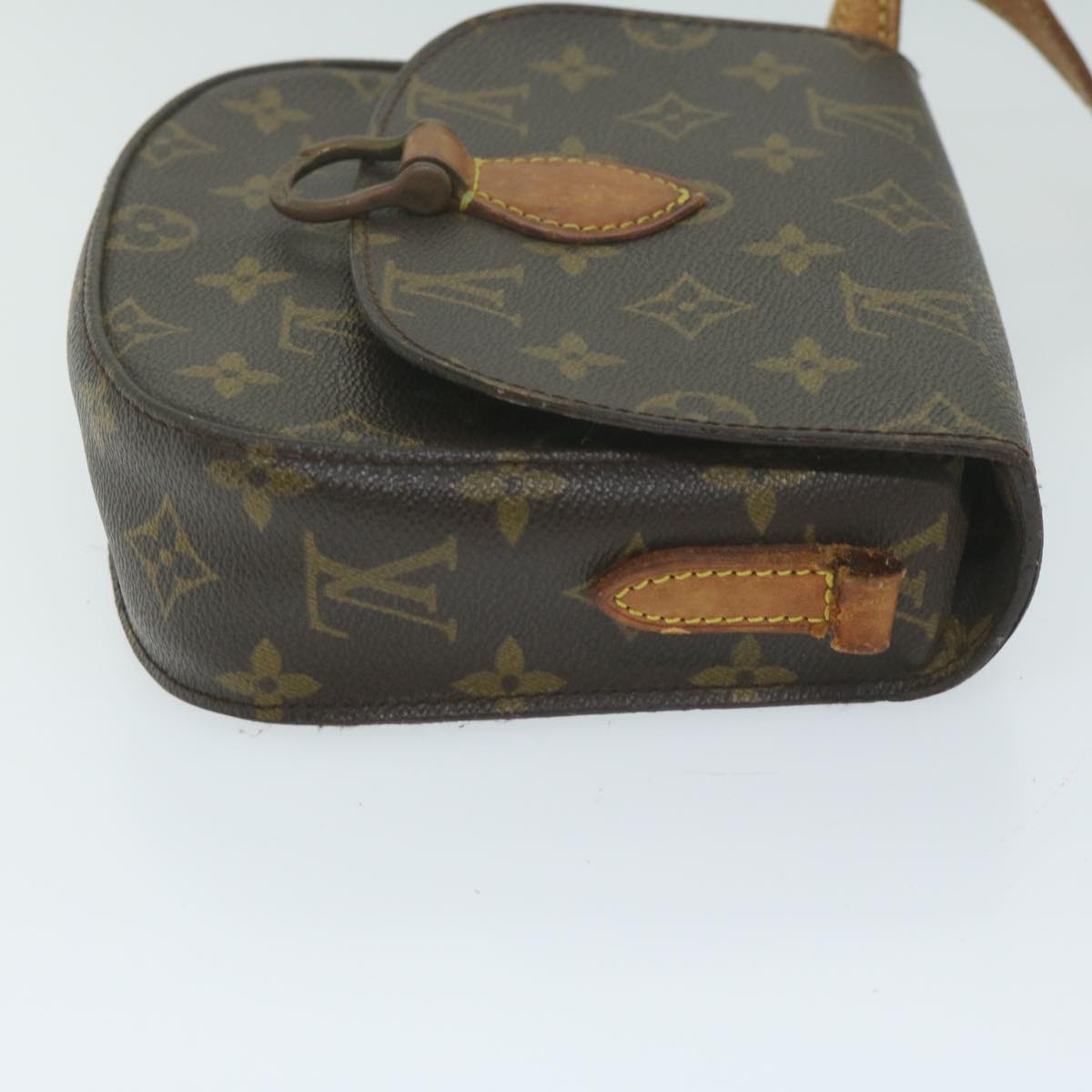 LOUIS VUITTON Monogram Saint Cloud PM Shoulder Bag M51244 LV Auth 63838