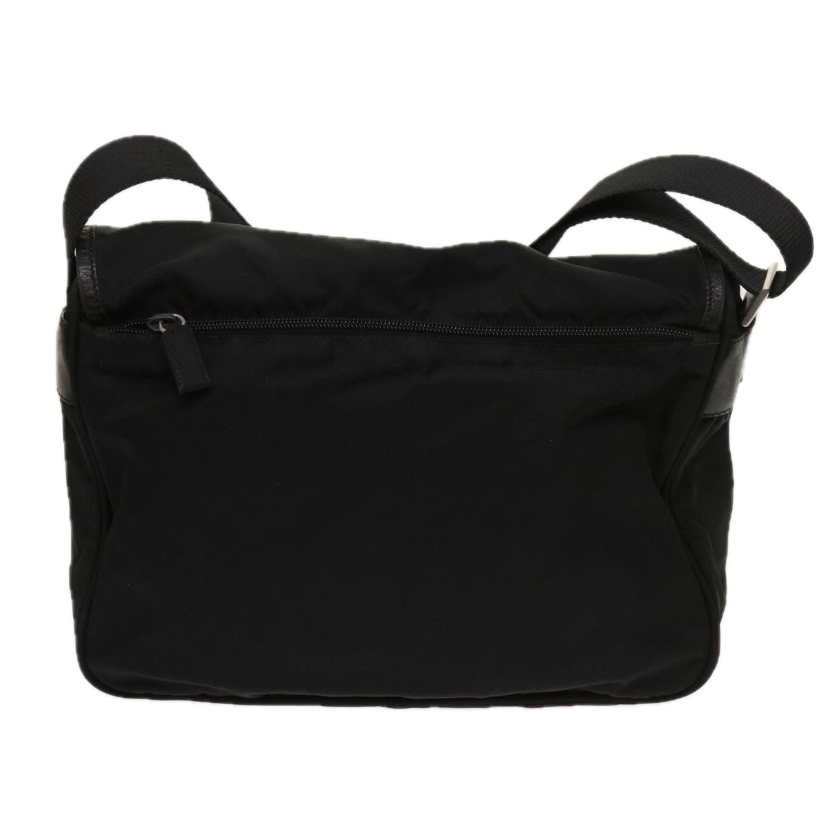PRADA Shoulder Bag Nylon Black Auth 63850 - 0