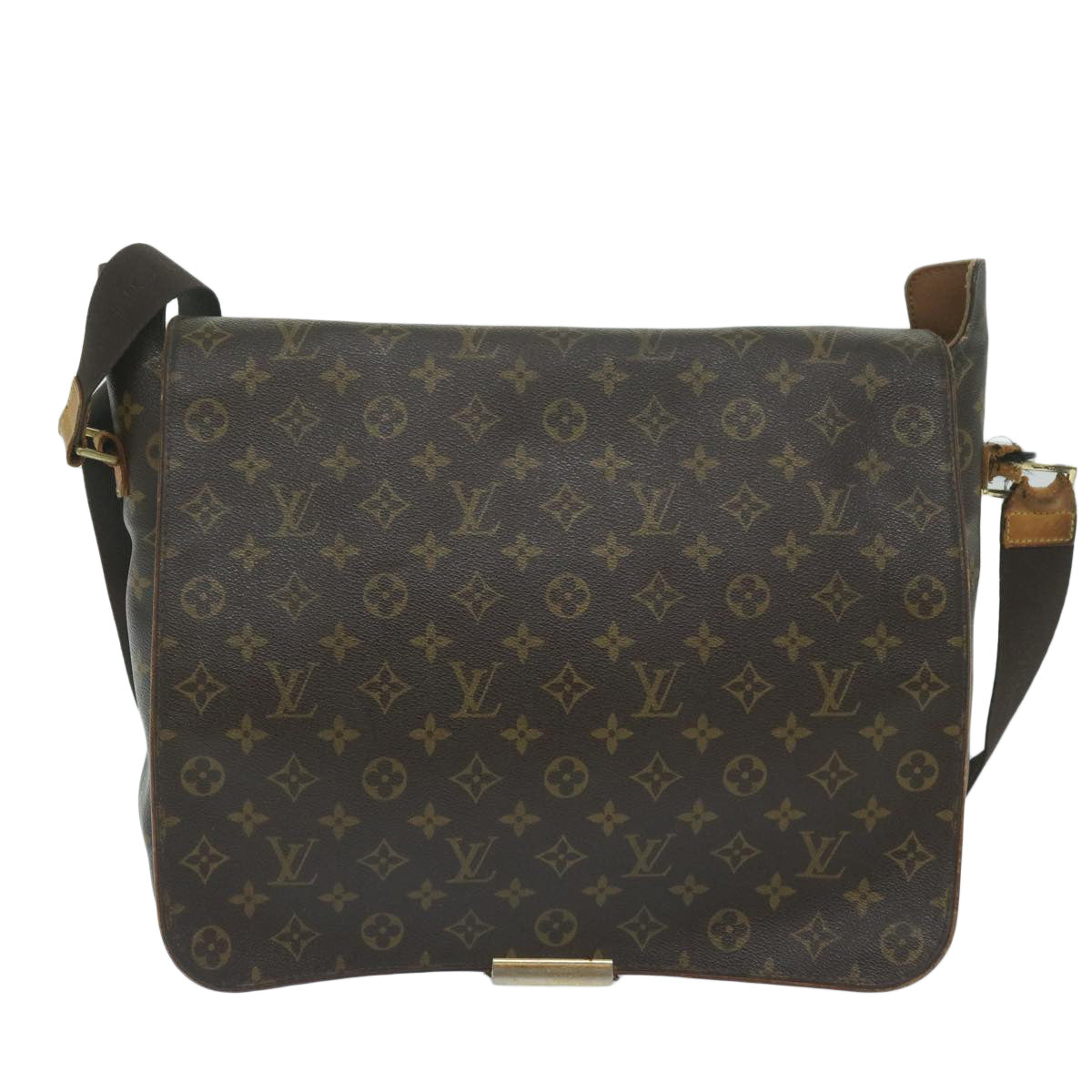 LOUIS VUITTON Monogram Abbesses Shoulder Bag M45257 LV Auth 63878