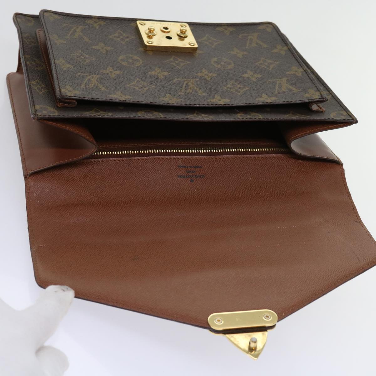 LOUIS VUITTON Monogram Monceau 26 Shoulder Bag 2way M51187 LV Auth 63950