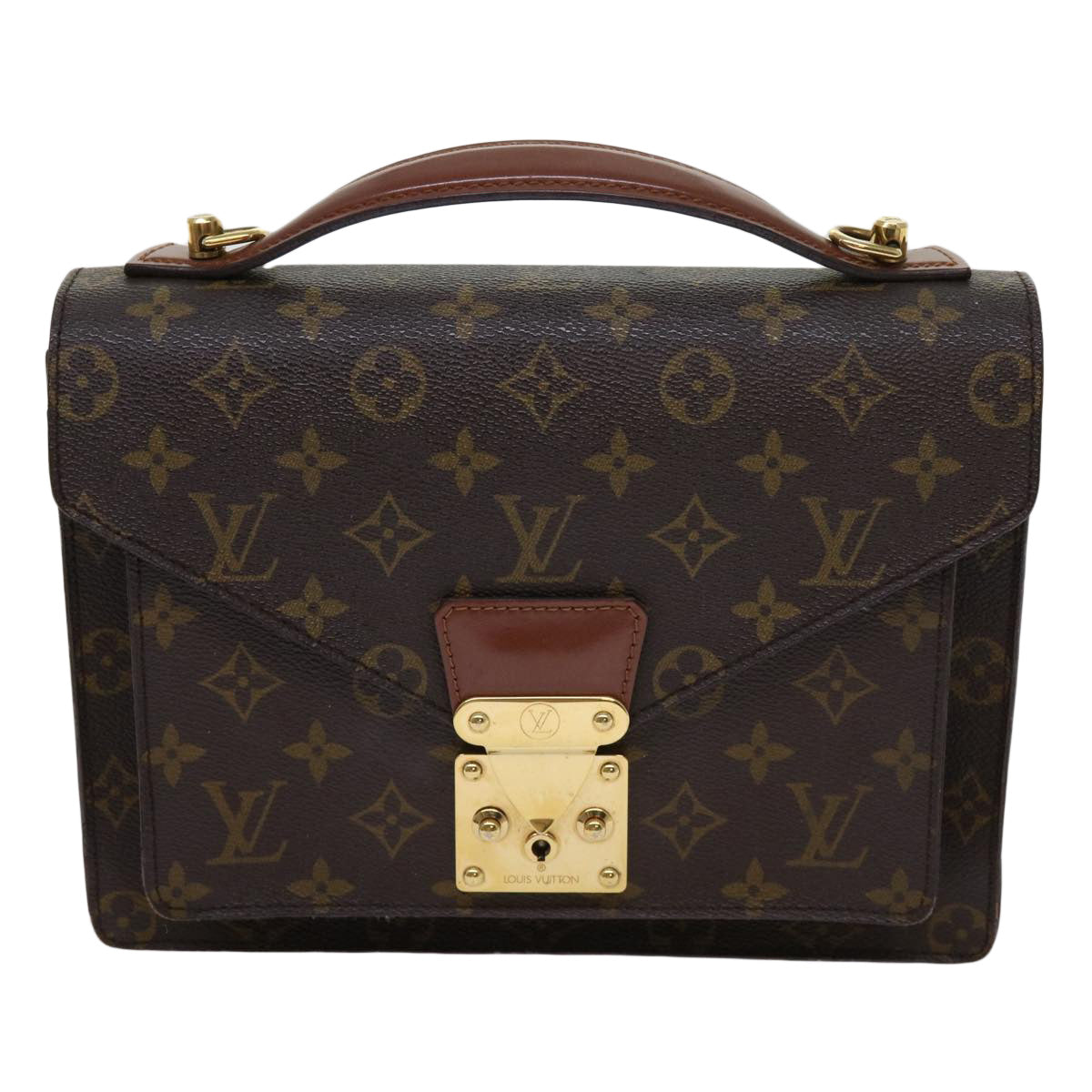 LOUIS VUITTON Monogram Monceau 26 Shoulder Bag 2way M51187 LV Auth 63950