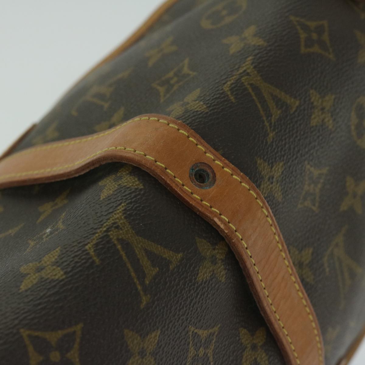 LOUIS VUITTON Monogram Saumur 30 Shoulder Bag M42256 LV Auth 63952