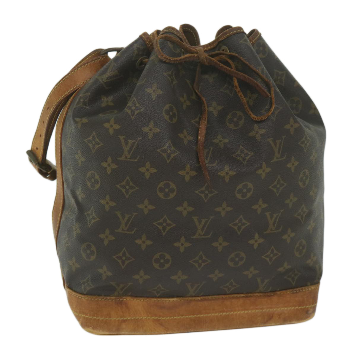 LOUIS VUITTON Monogram Noe Shoulder Bag M42224 LV Auth 63963