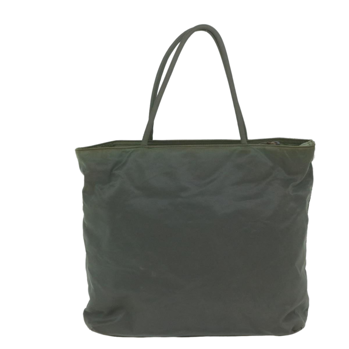 PRADA Hand Bag Nylon Khaki Auth 63982 - 0