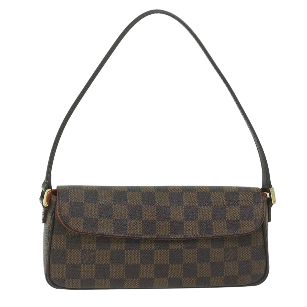 LOUIS VUITTON Damier Ebene Recoleta Shoulder Bag N51299 LV Auth 64038