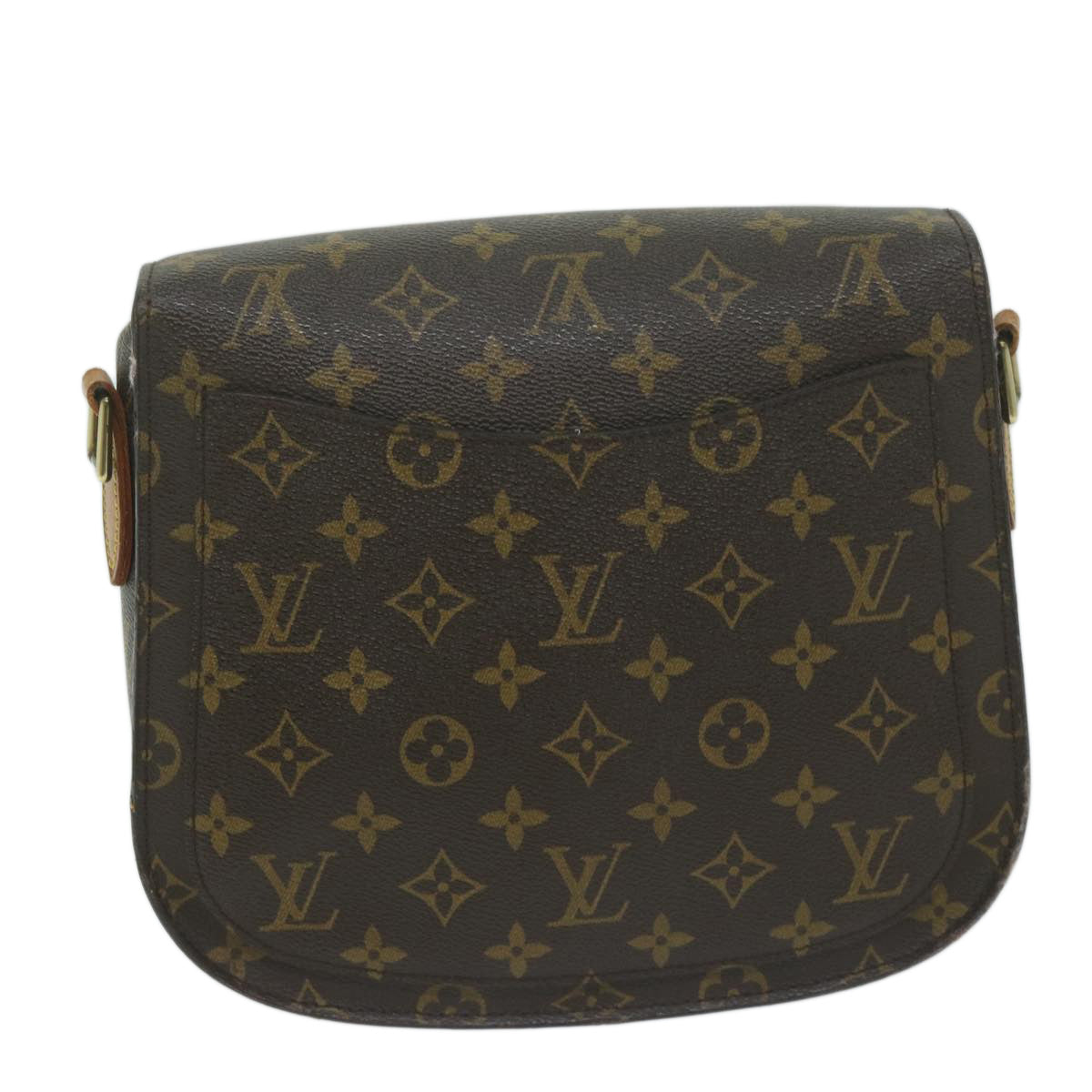 LOUIS VUITTON Monogram Saint Cloud GM Shoulder Bag M51242 LV Auth 64058