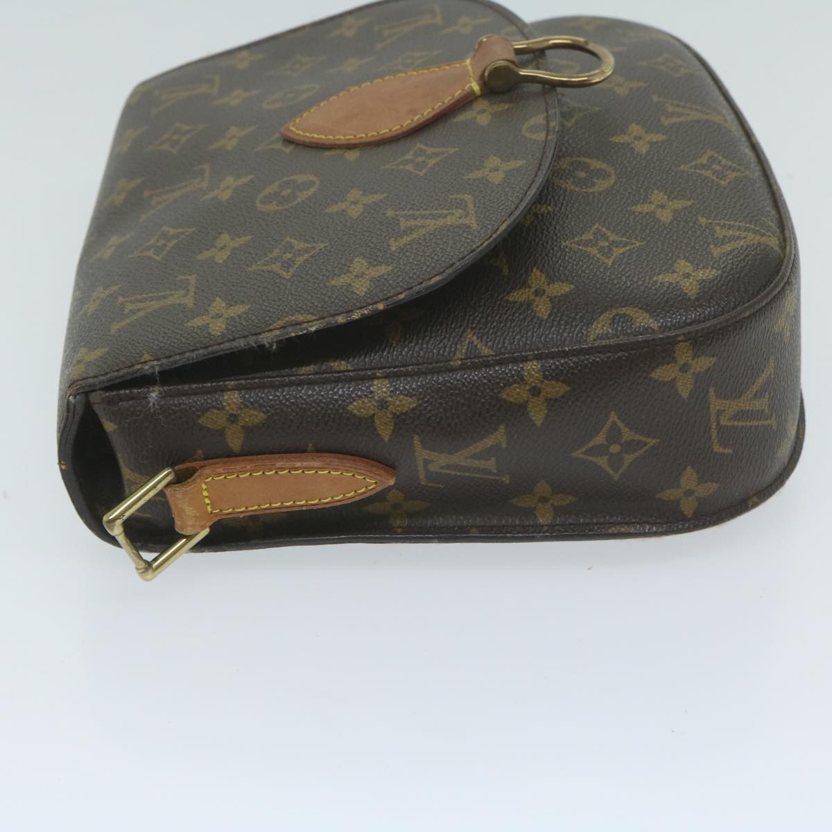 LOUIS VUITTON Monogram Saint Cloud GM Shoulder Bag M51242 LV Auth 64058