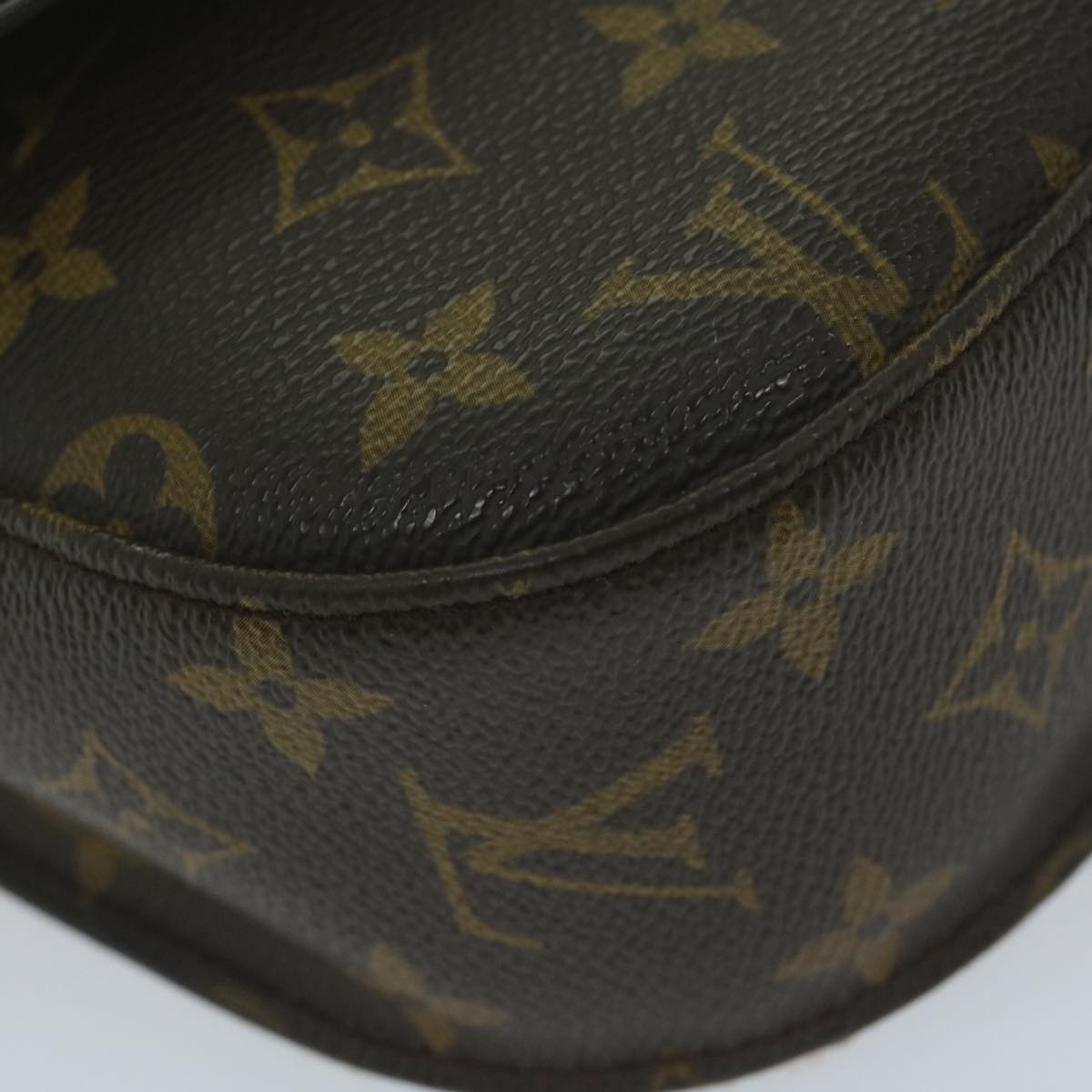 LOUIS VUITTON Monogram Saint Cloud GM Shoulder Bag M51242 LV Auth 64058