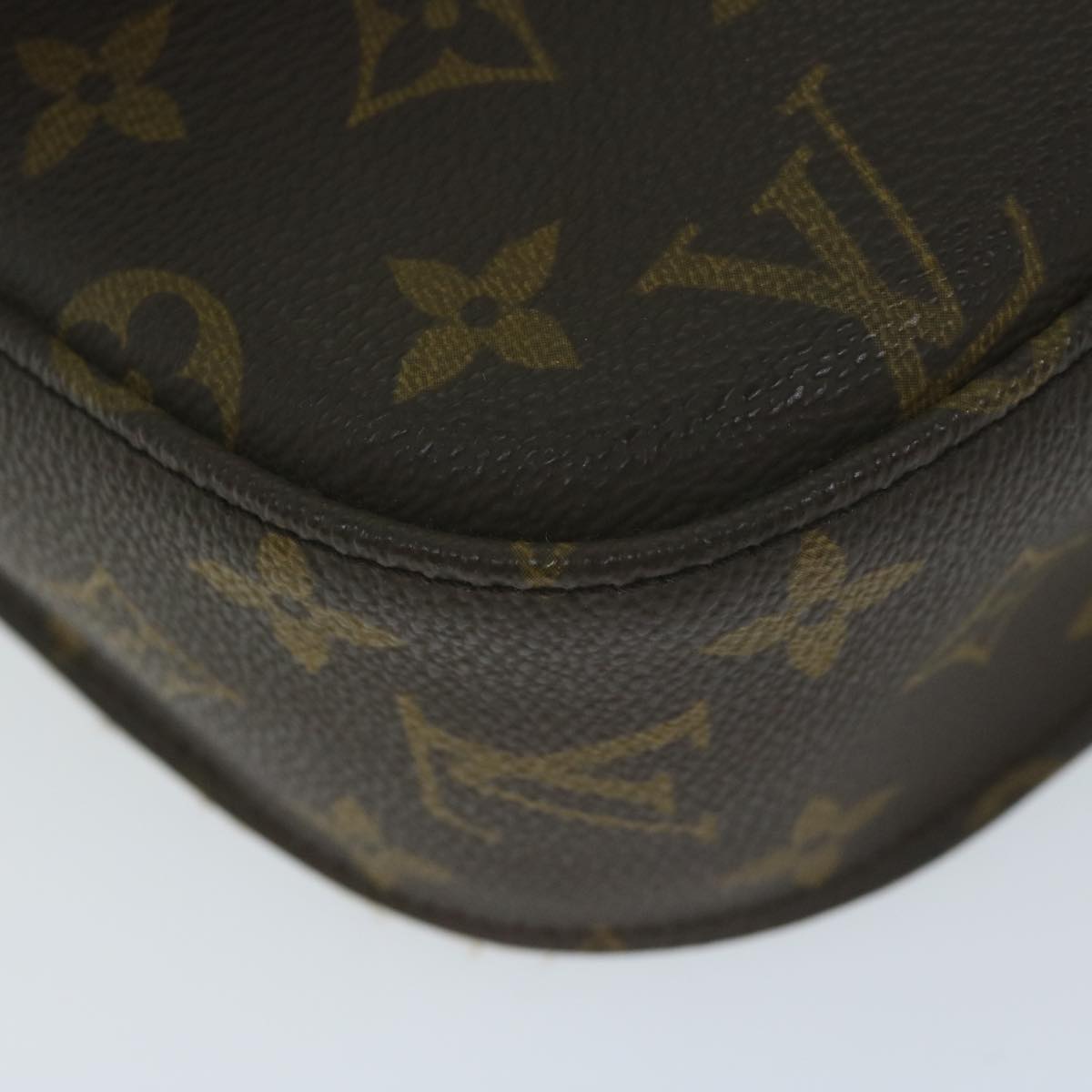 LOUIS VUITTON Monogram Saint Cloud GM Shoulder Bag M51242 LV Auth 64059