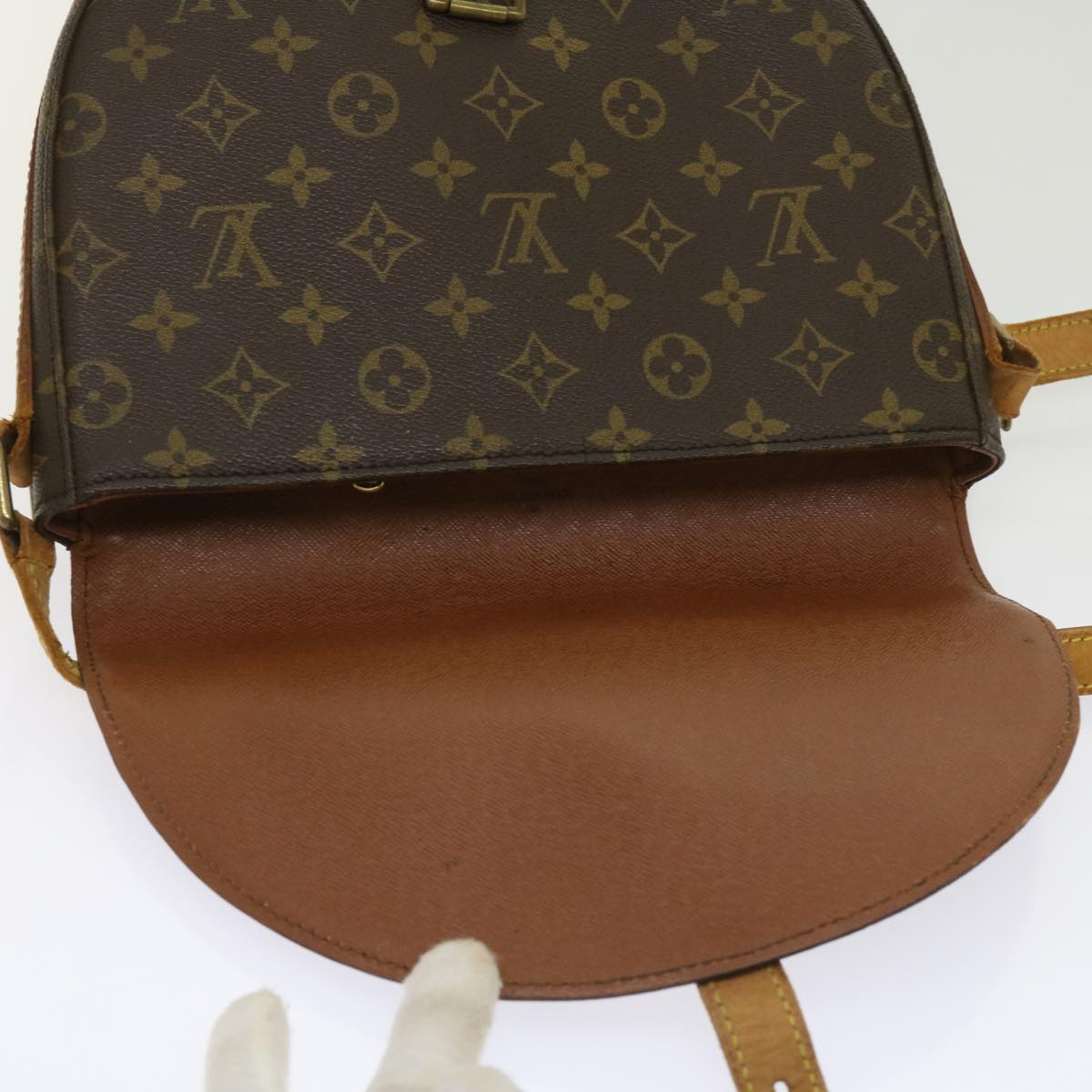 LOUIS VUITTON Monogram Chantilly GM Shoulder Bag M51232 LV Auth 64067