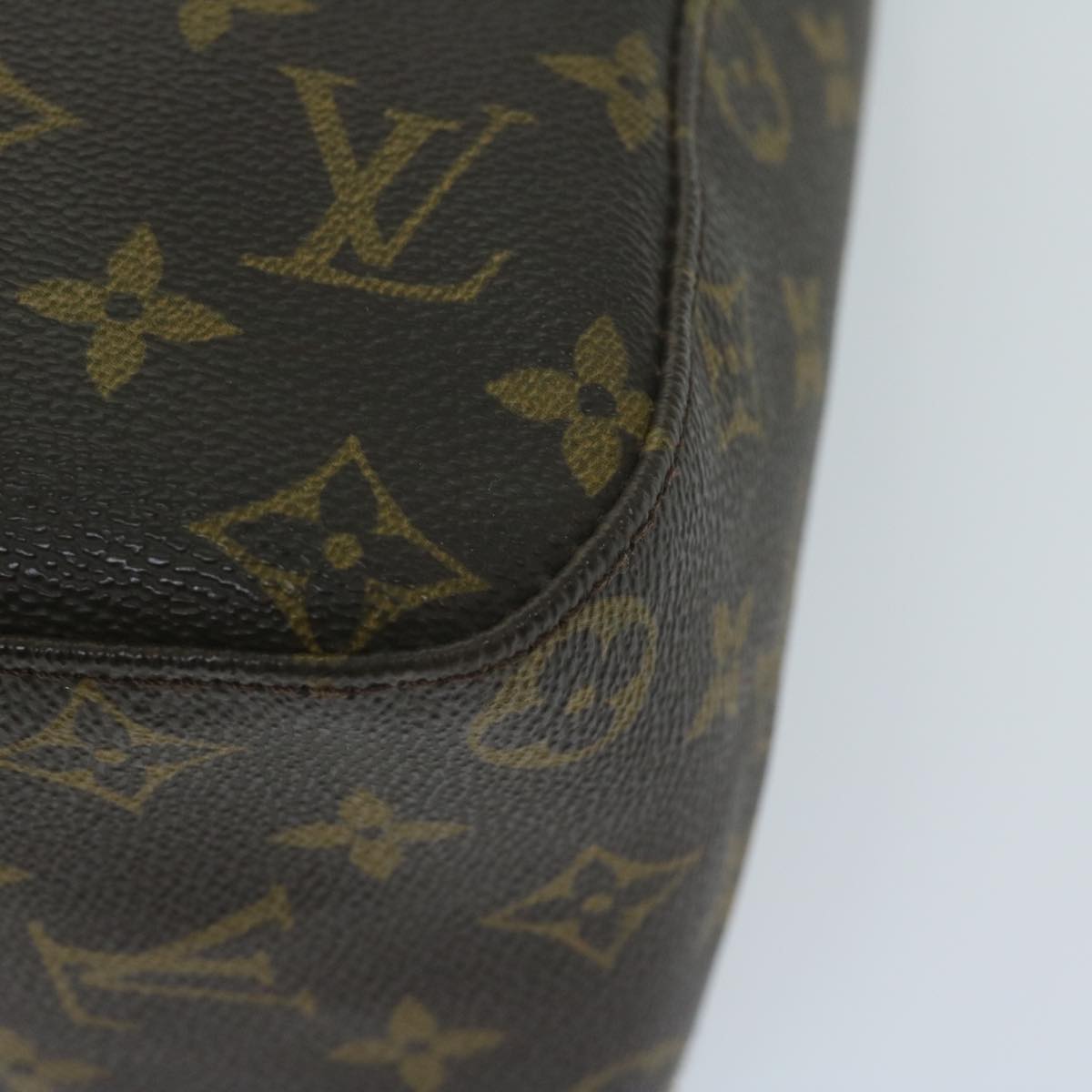 LOUIS VUITTON Monogram Looping GM Shoulder Bag M51145 LV Auth 64071