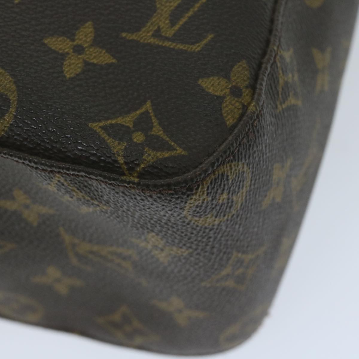 LOUIS VUITTON Monogram Looping GM Shoulder Bag M51145 LV Auth 64071