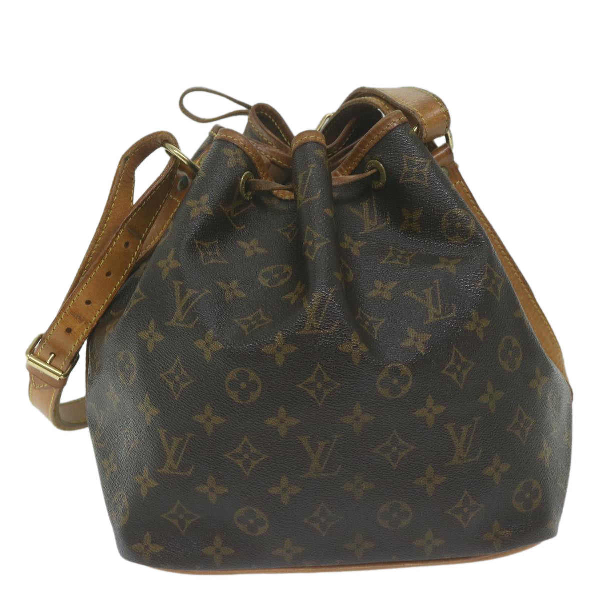 LOUIS VUITTON Monogram Petit Noe Shoulder Bag M42226 LV Auth 64090 - 0