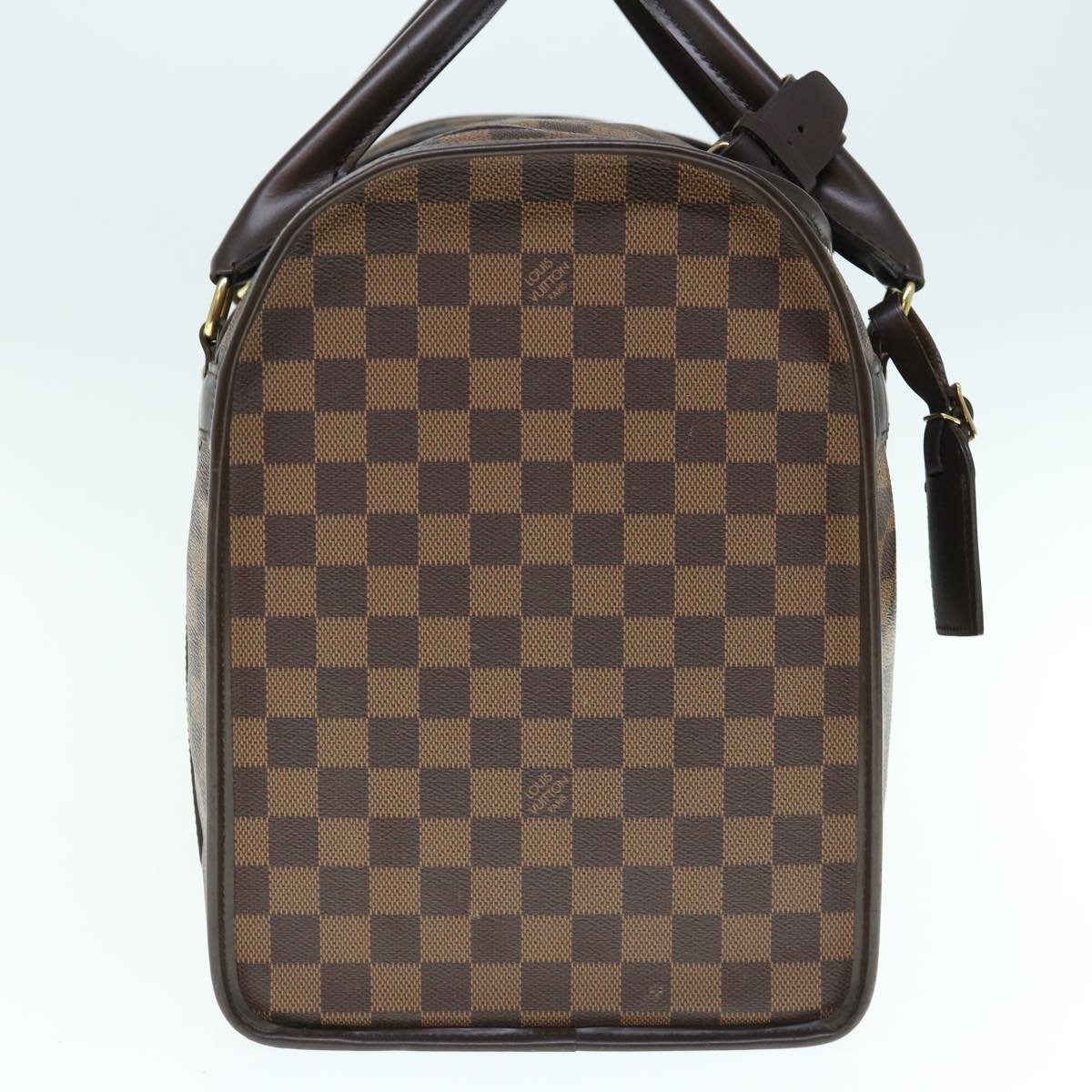 LOUIS VUITTON Damier Ebene Sac Shan 40 Pet Carry SPO LV Auth 64140A