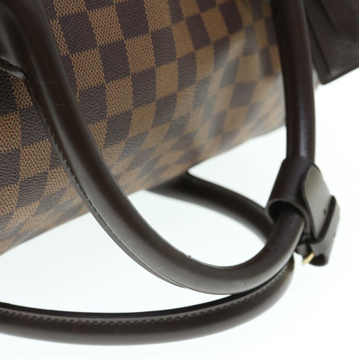 LOUIS VUITTON Damier Ebene Sac Shan 40 Pet Carry SPO LV Auth 64140A