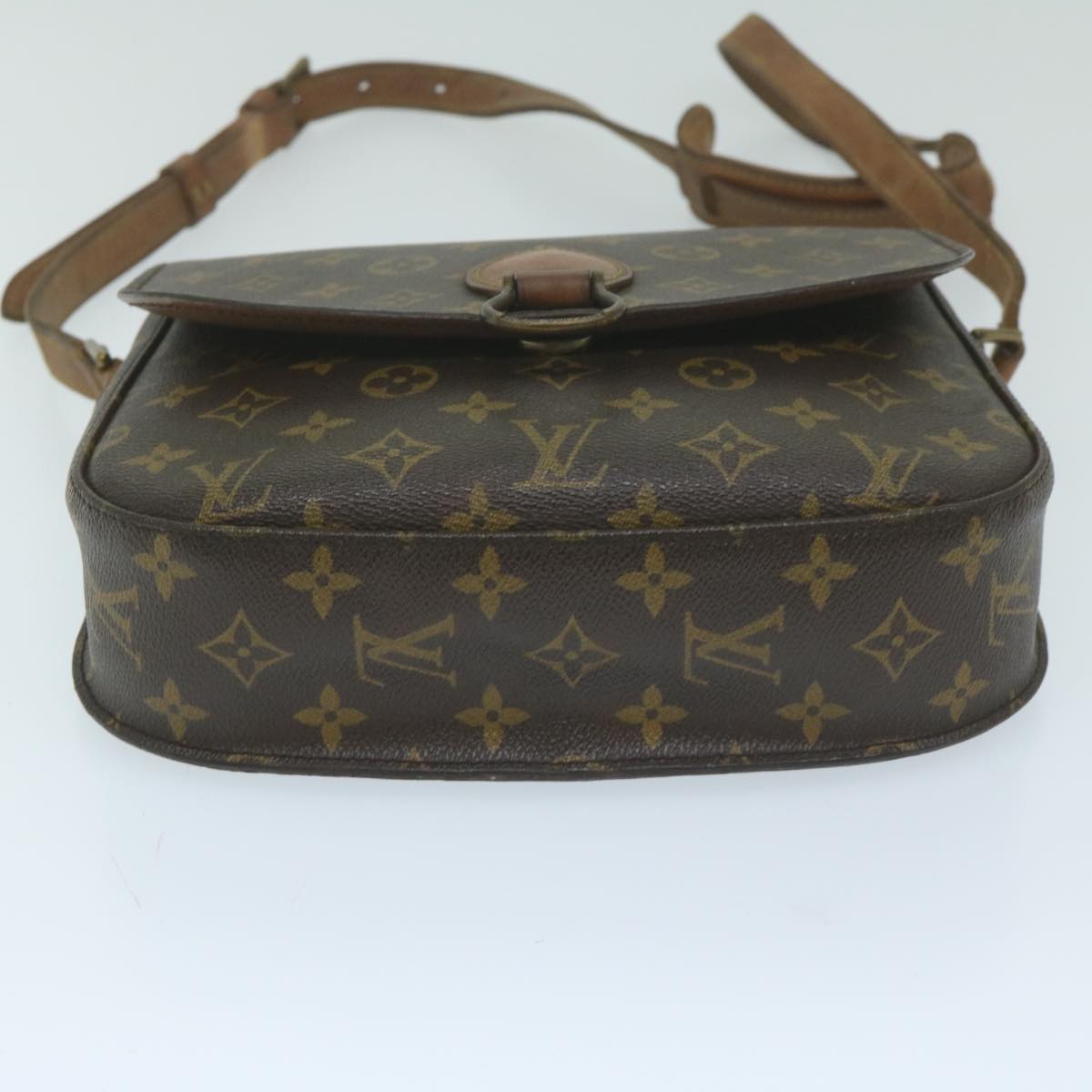 LOUIS VUITTON Monogram Saint Cloud GM Shoulder Bag M51242 LV Auth 64144