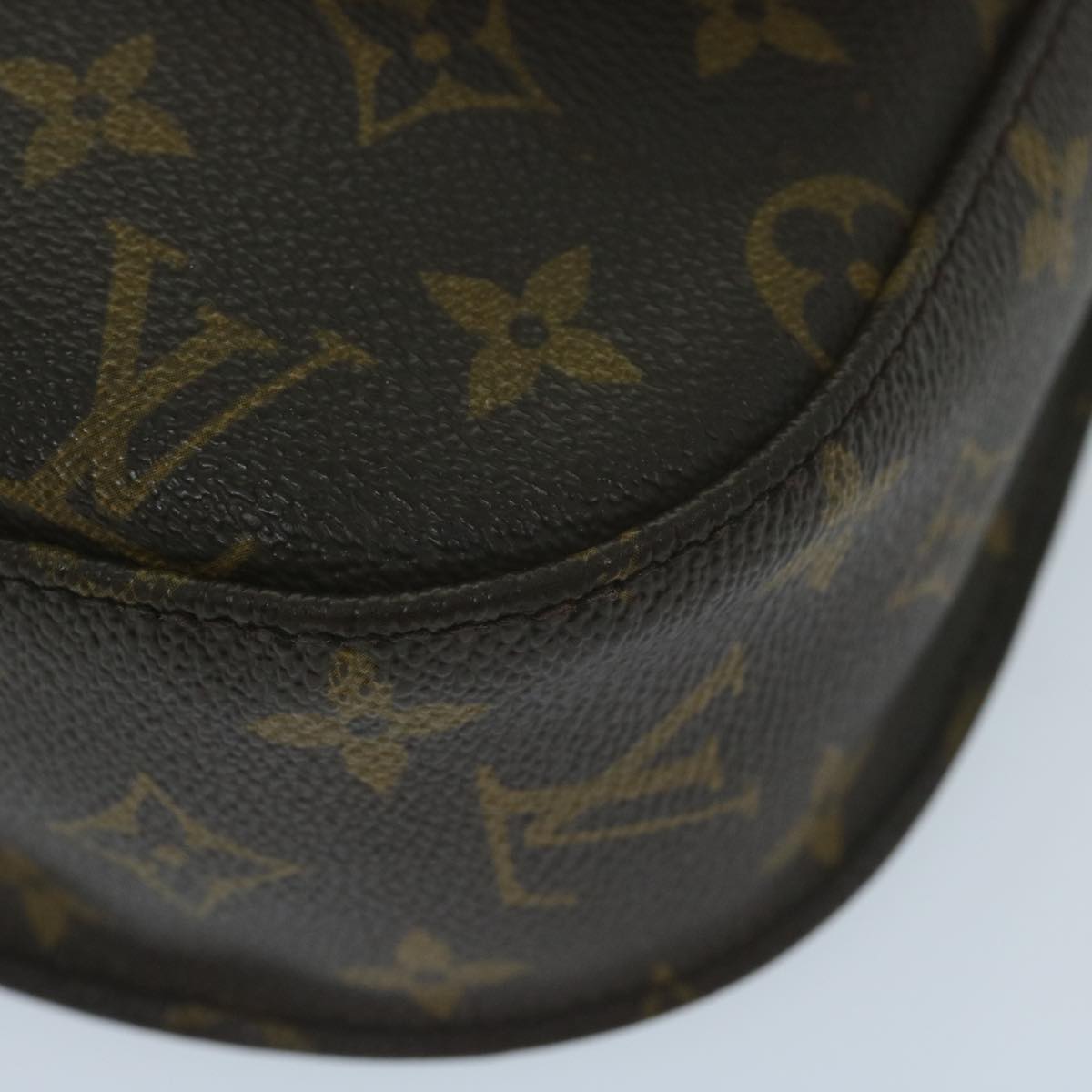 LOUIS VUITTON Monogram Saint Cloud GM Shoulder Bag M51242 LV Auth 64144