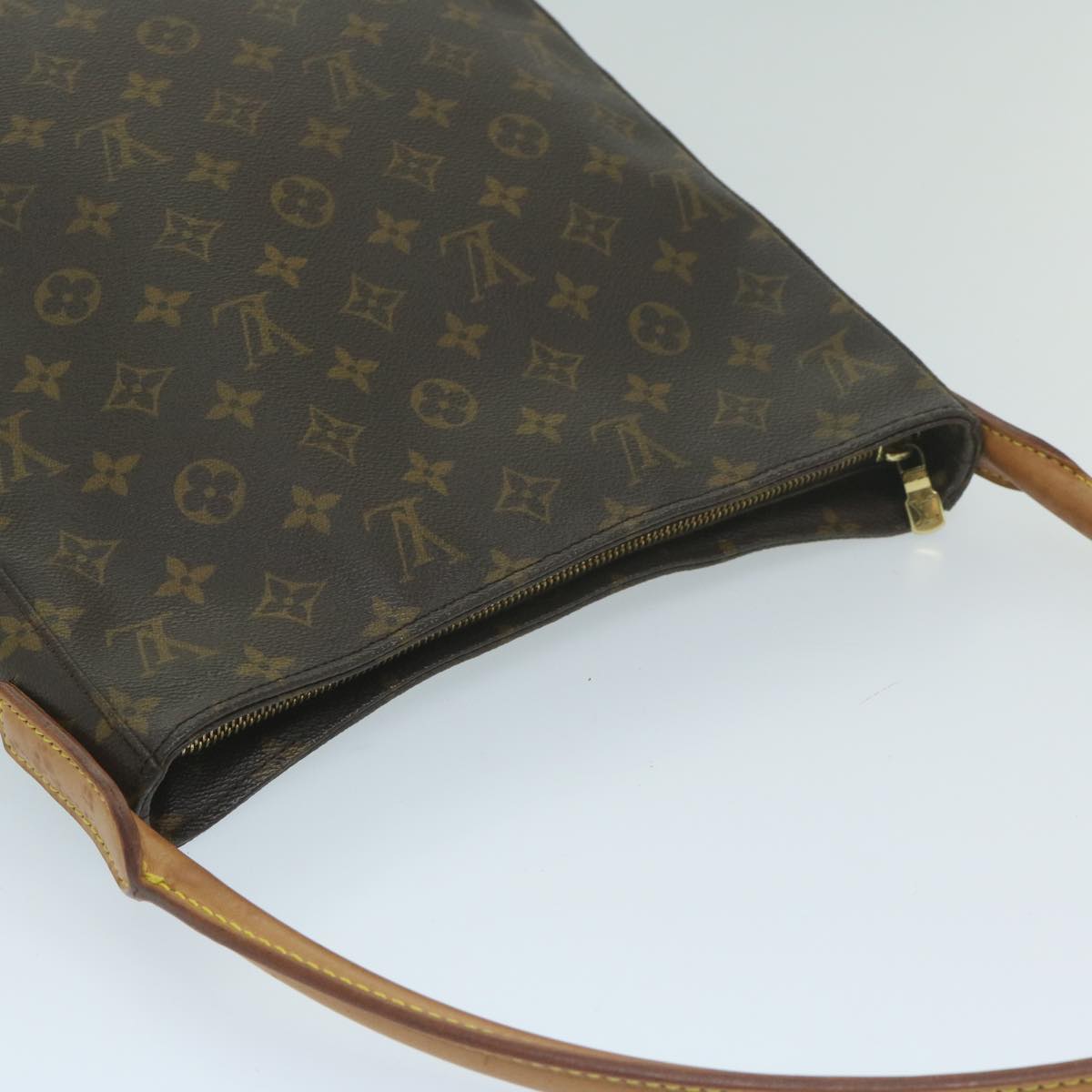 LOUIS VUITTON Monogram Looping GM Shoulder Bag M51145 LV Auth 64149