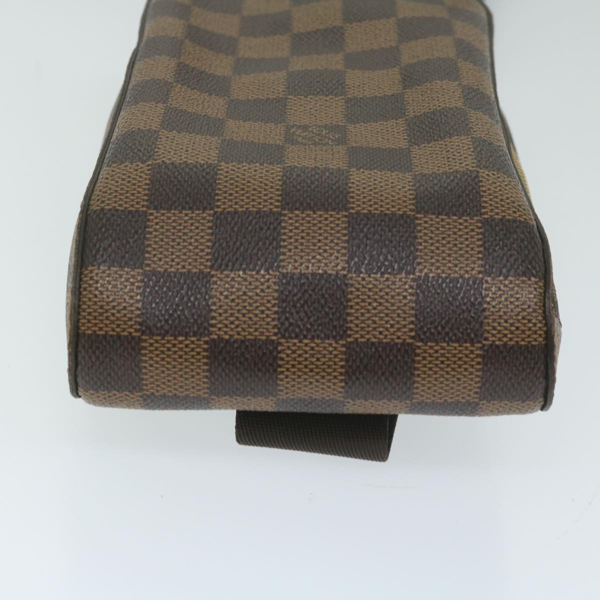 LOUIS VUITTON Damier Ebene Geronimos Shoulder Bag N51994 LV Auth 64158A