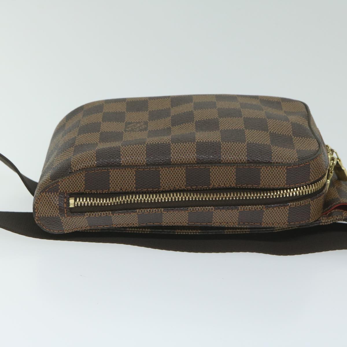 LOUIS VUITTON Damier Ebene Geronimos Shoulder Bag N51994 LV Auth 64158A