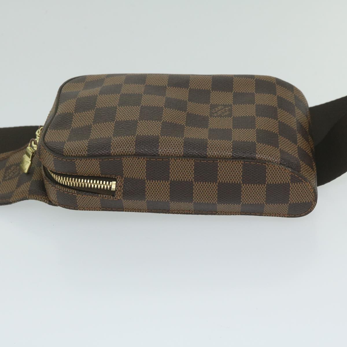 LOUIS VUITTON Damier Ebene Geronimos Shoulder Bag N51994 LV Auth 64158A