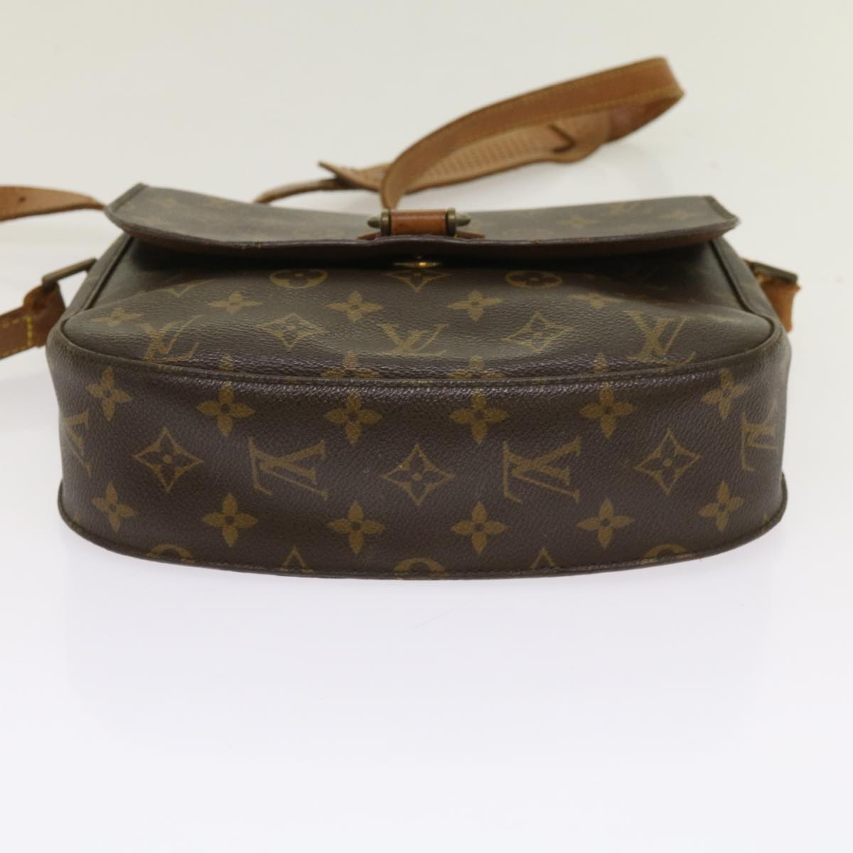 LOUIS VUITTON Monogram Saint Cloud GM Shoulder Bag M51242 LV Auth 64226