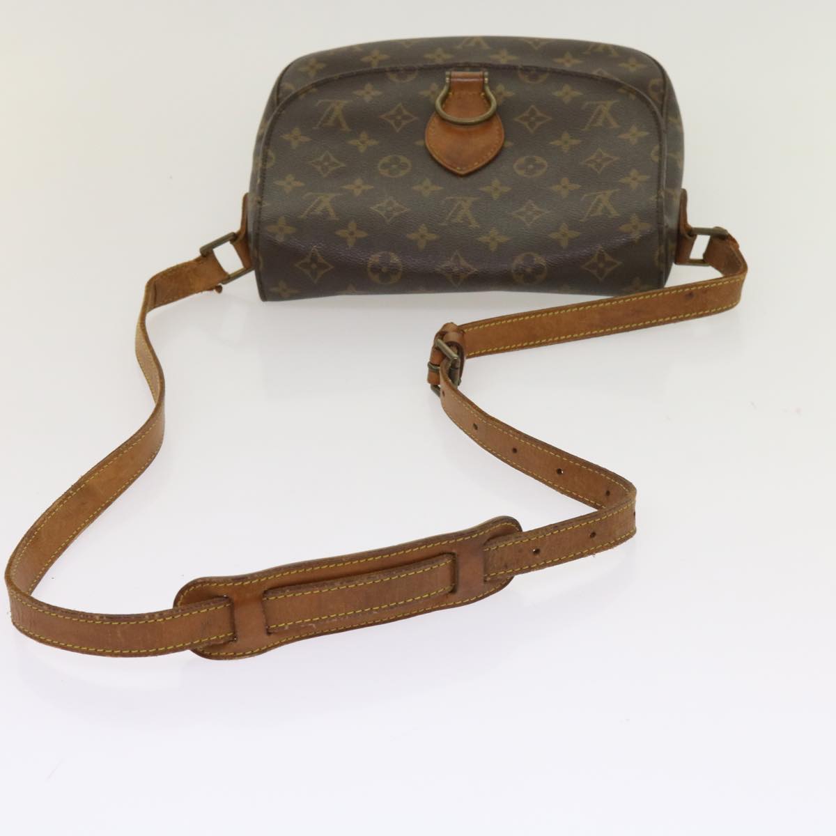 LOUIS VUITTON Monogram Saint Cloud GM Shoulder Bag M51242 LV Auth 64226