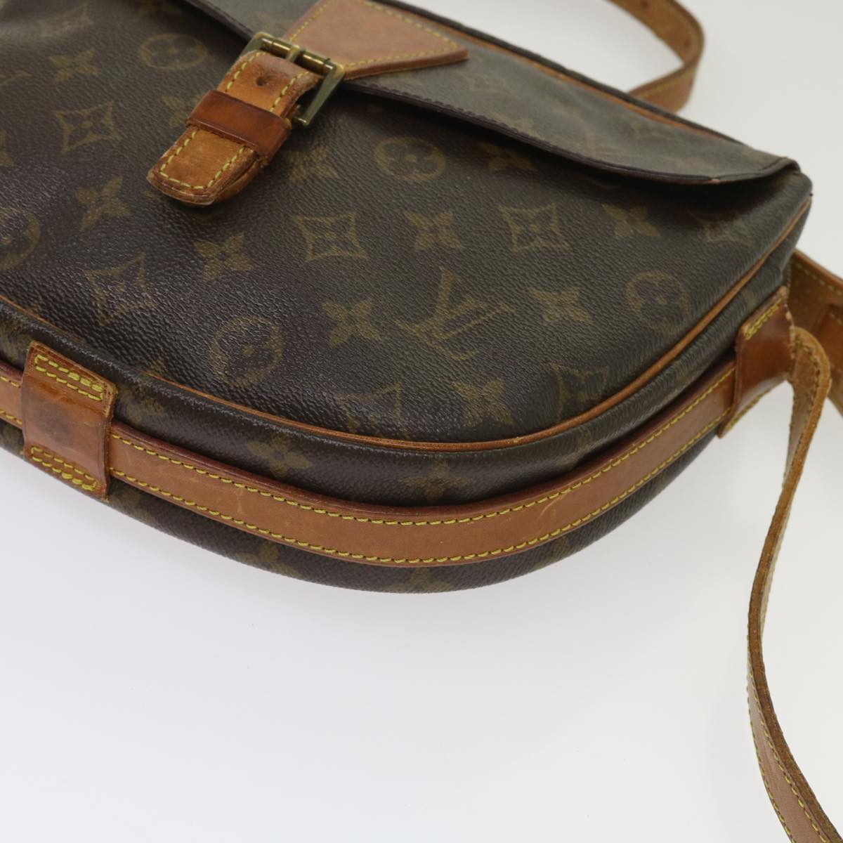 LOUIS VUITTON Monogram Jeune Fille MM Shoulder Bag M51226 LV Auth 64234