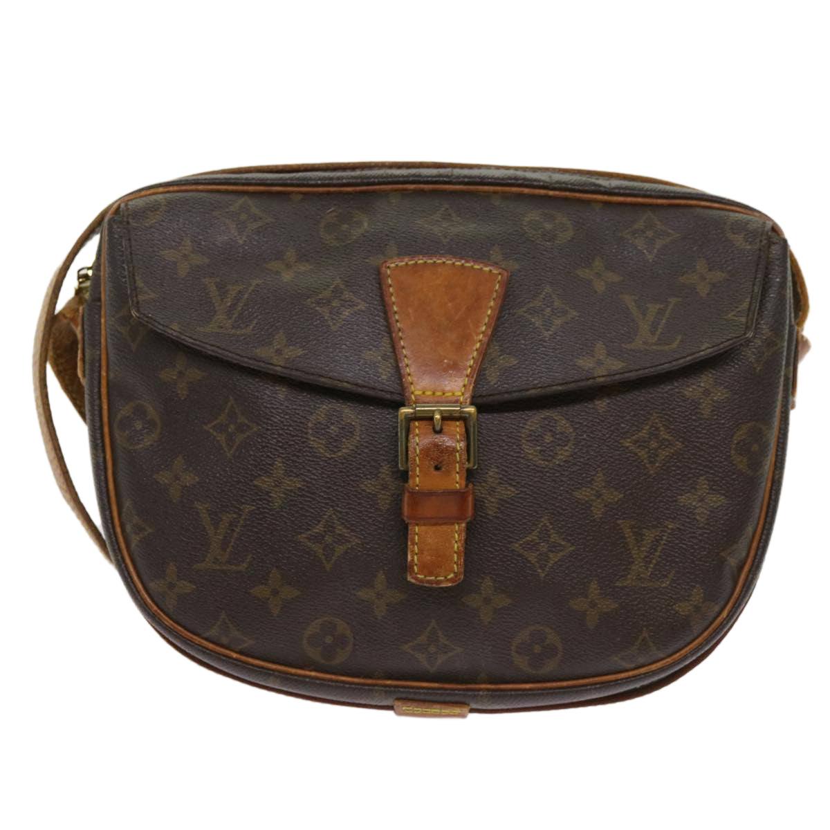 LOUIS VUITTON Monogram Jeune Fille MM Shoulder Bag M51226 LV Auth 64234