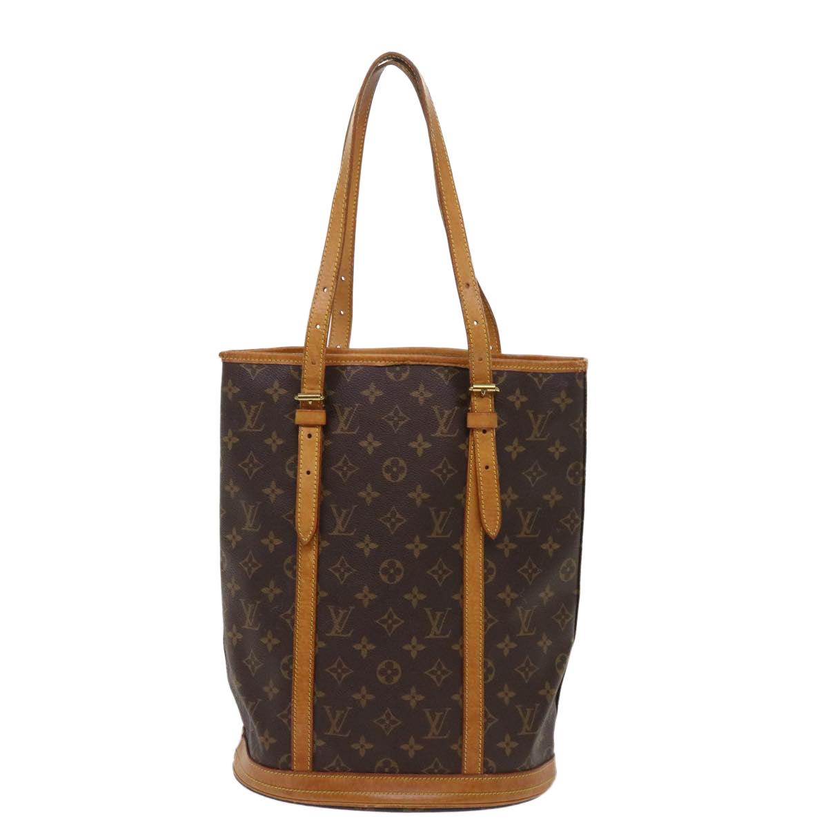 LOUIS VUITTON Monogram Bucket GM Shoulder Bag M42236 LV Auth 64243