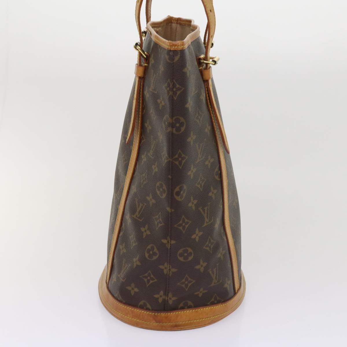 LOUIS VUITTON Monogram Bucket GM Shoulder Bag M42236 LV Auth 64243