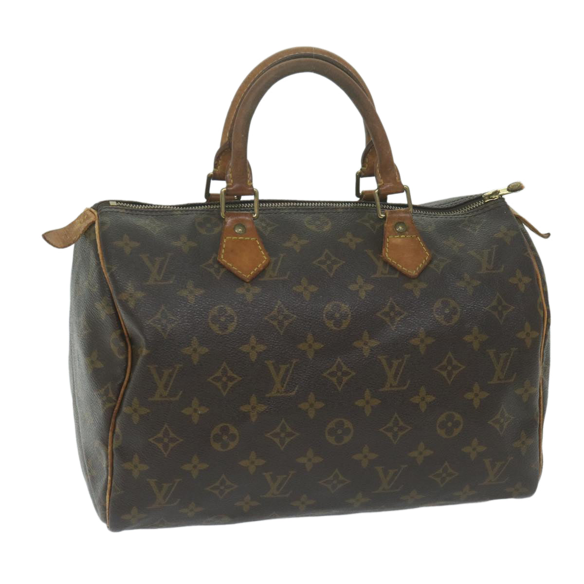 LOUIS VUITTON Monogram Speedy 30 Hand Bag M41526 LV Auth 64245