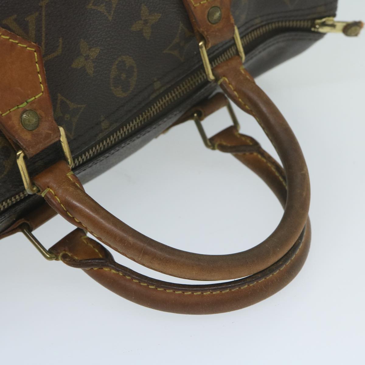 LOUIS VUITTON Monogram Speedy 30 Hand Bag M41526 LV Auth 64245