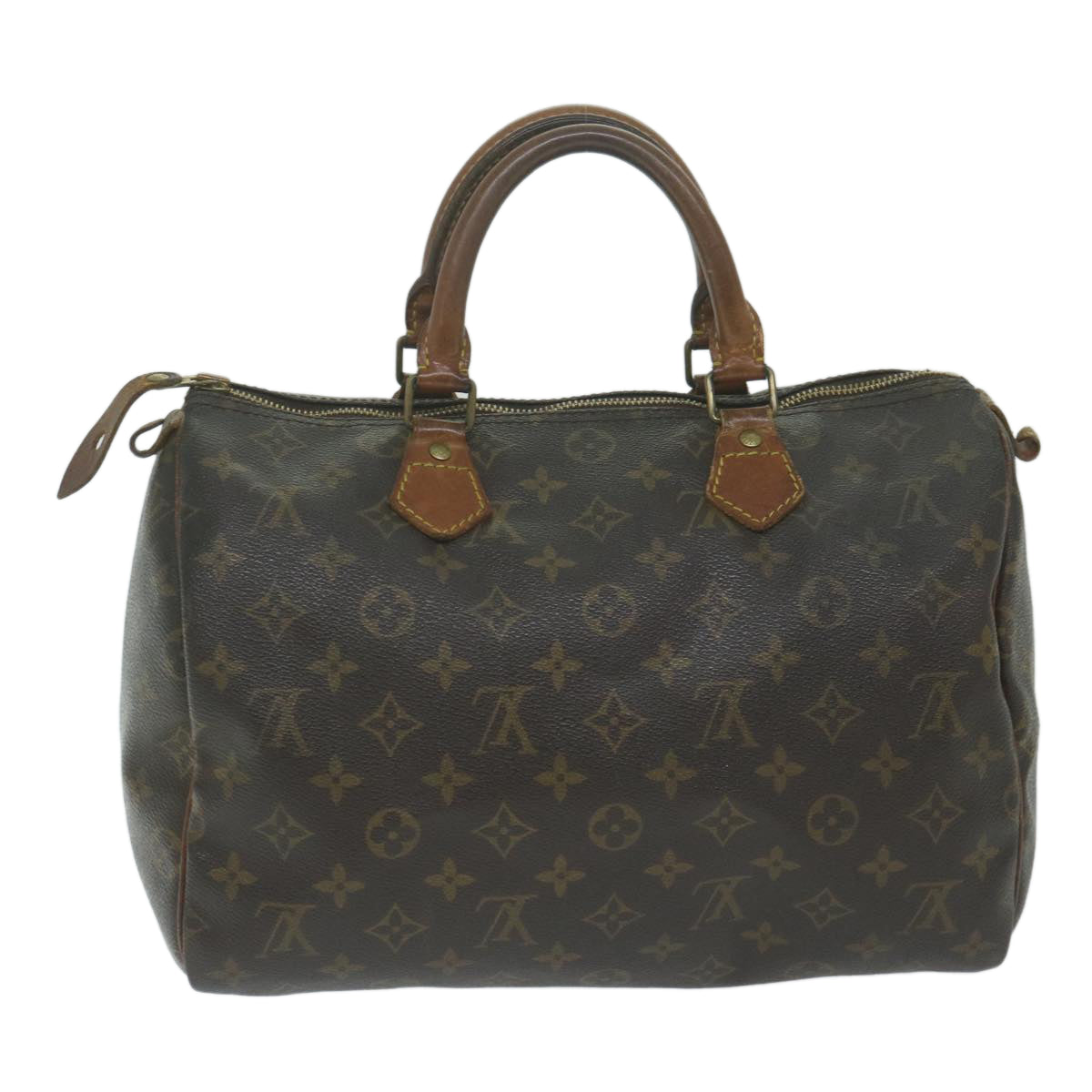 LOUIS VUITTON Monogram Speedy 30 Hand Bag M41526 LV Auth 64246