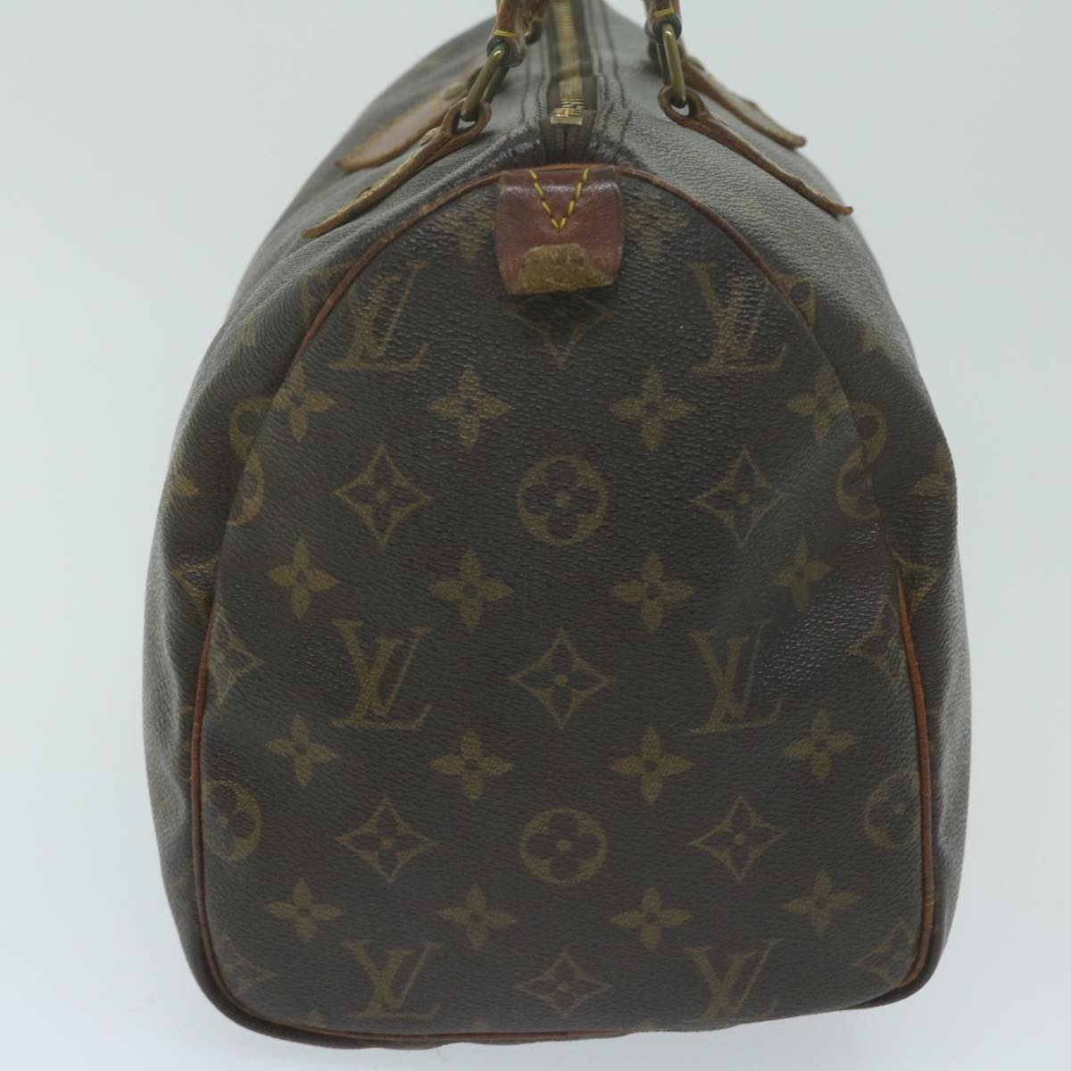 LOUIS VUITTON Monogram Speedy 30 Hand Bag M41526 LV Auth 64246