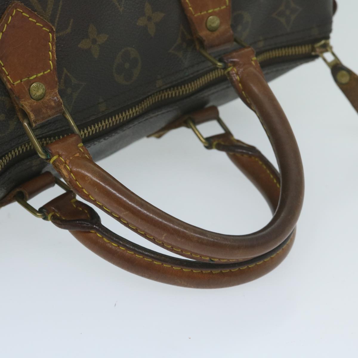 LOUIS VUITTON Monogram Speedy 30 Hand Bag M41526 LV Auth 64246