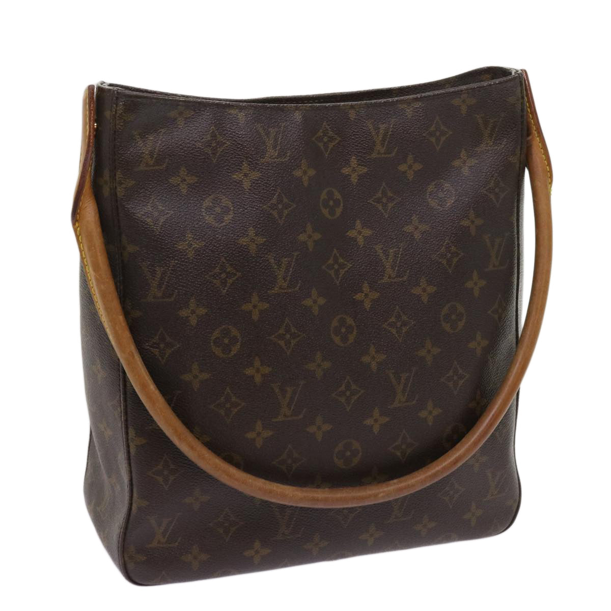 LOUIS VUITTON Monogram Looping GM Shoulder Bag M51145 LV Auth 64251