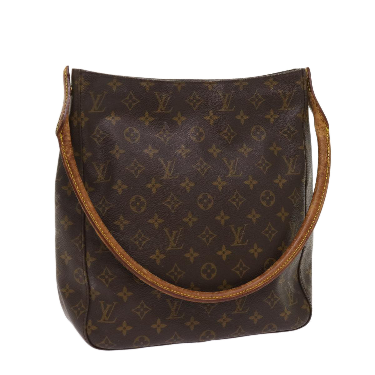 LOUIS VUITTON Monogram Looping GM Shoulder Bag M51145 LV Auth 64252