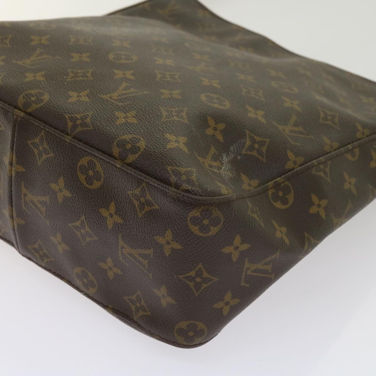 LOUIS VUITTON Monogram Looping GM Shoulder Bag M51145 LV Auth 64252