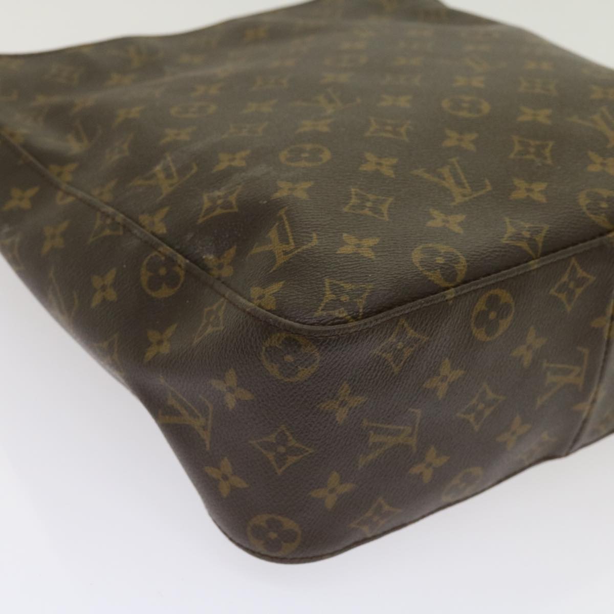 LOUIS VUITTON Monogram Looping GM Shoulder Bag M51145 LV Auth 64252