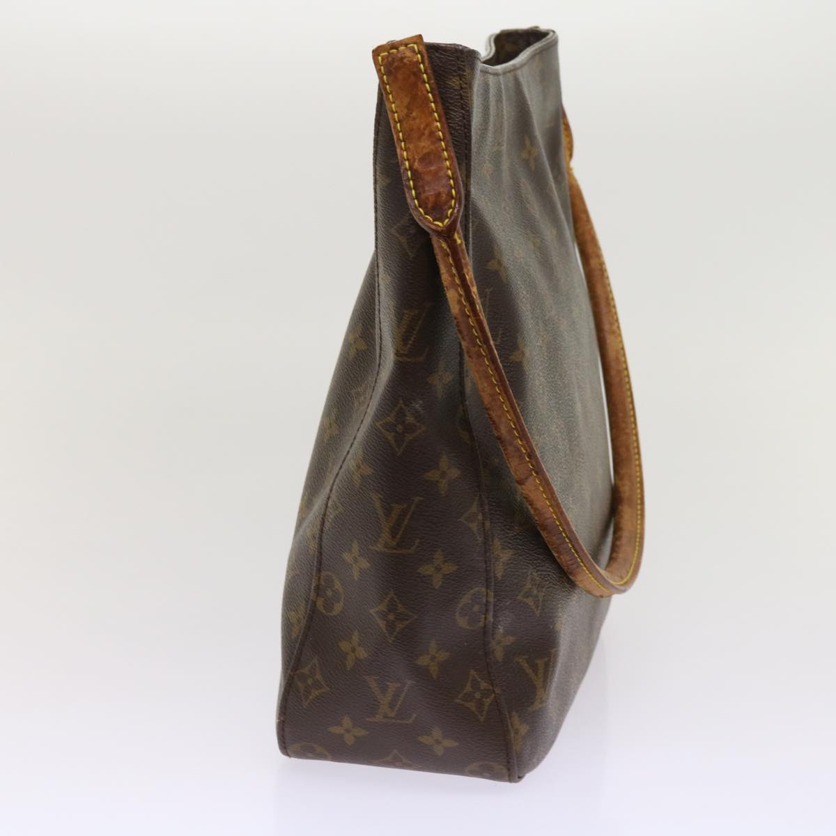 LOUIS VUITTON Monogram Looping GM Shoulder Bag M51145 LV Auth 64252