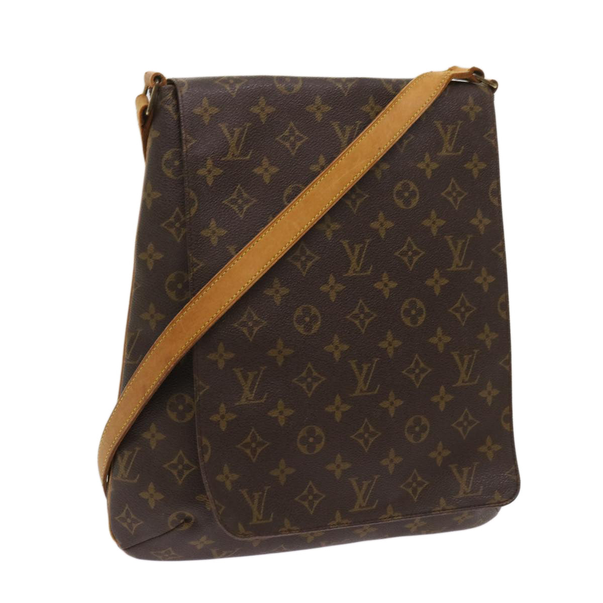 LOUIS VUITTON Monogram Musette Shoulder Bag M51256 LV Auth 64254