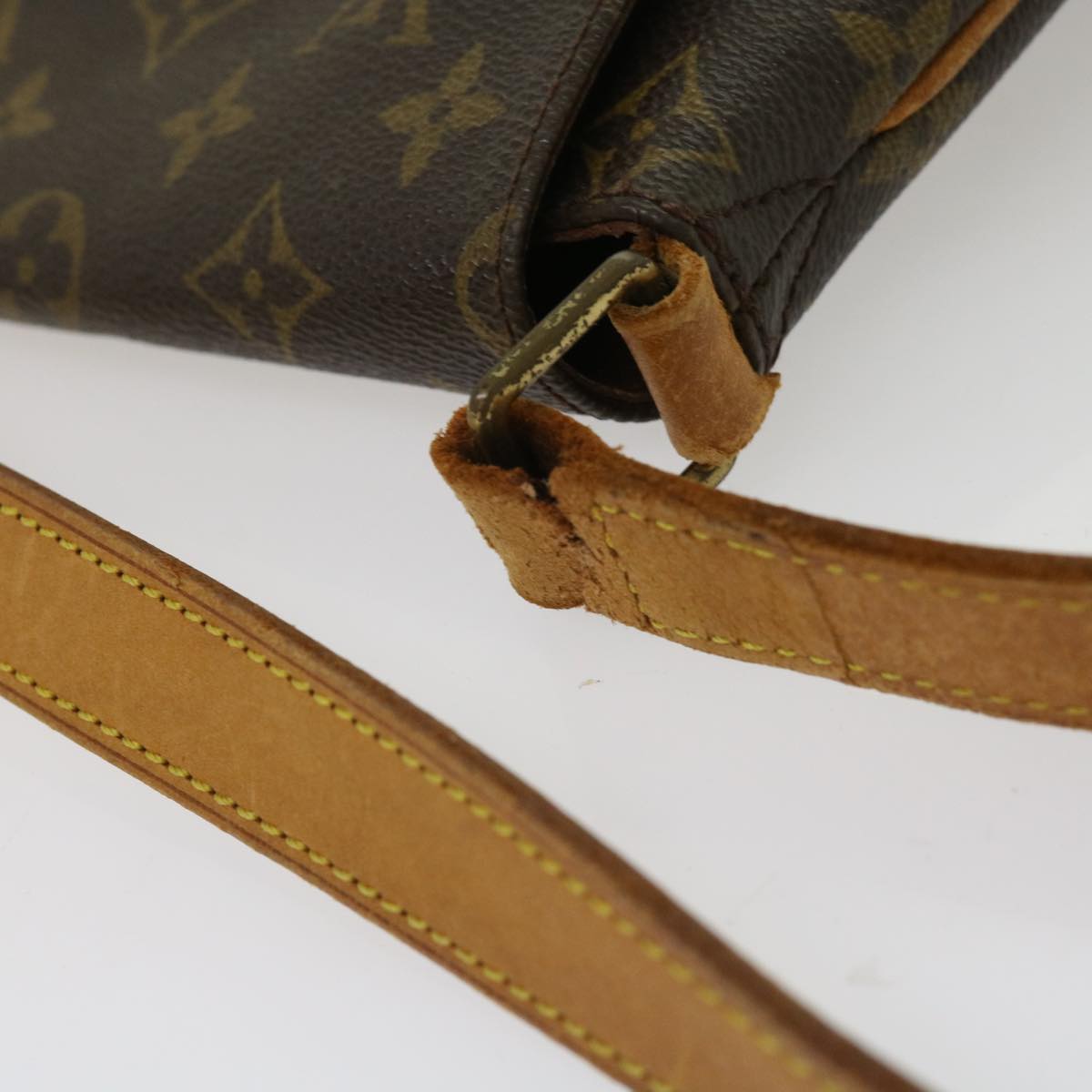 LOUIS VUITTON Monogram Musette Shoulder Bag M51256 LV Auth 64254