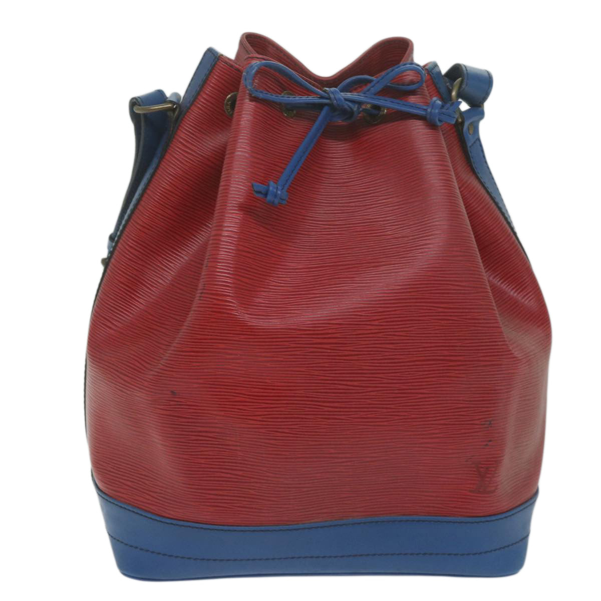 LOUIS VUITTON Epi Noe Shoulder Bag Bicolor Red Blue M44084 LV Auth 64257