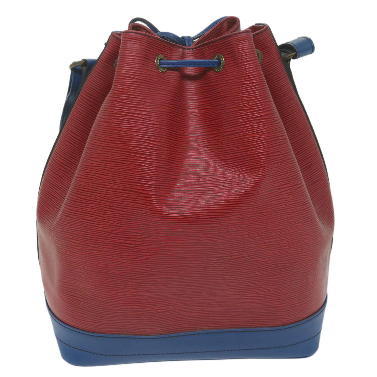 LOUIS VUITTON Epi Noe Shoulder Bag Bicolor Red Blue M44084 LV Auth 64257