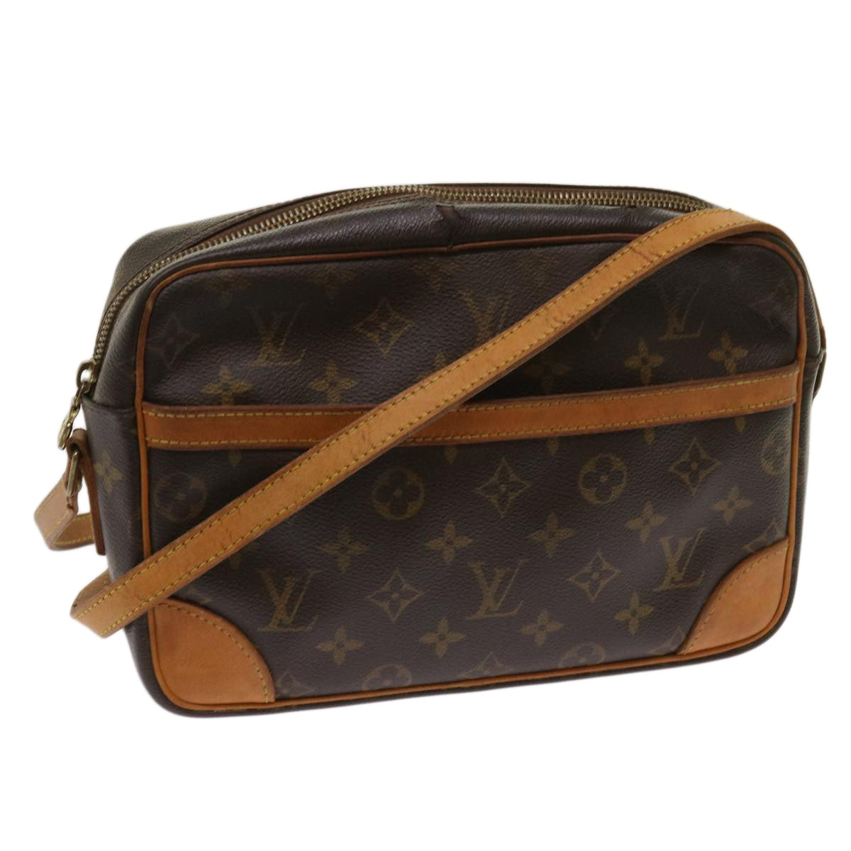 LOUIS VUITTON Monogram Trocadero 27 Shoulder Bag M51274 LV Auth 64319