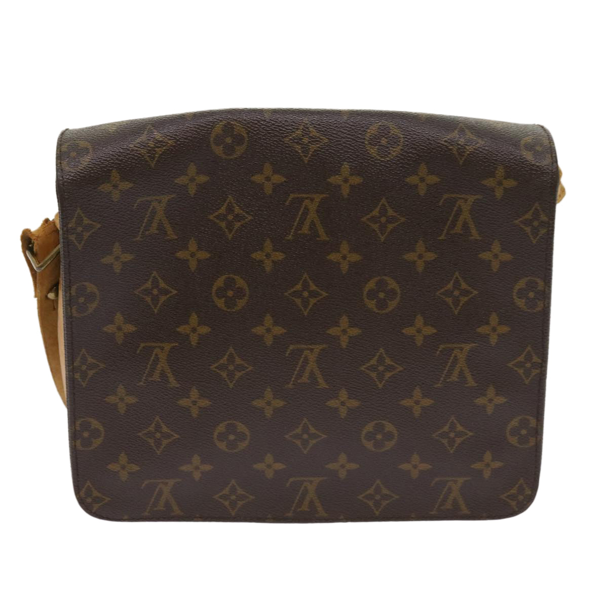 LOUIS VUITTON Monogram Cartouchiere GM Shoulder Bag M51252 LV Auth 64328