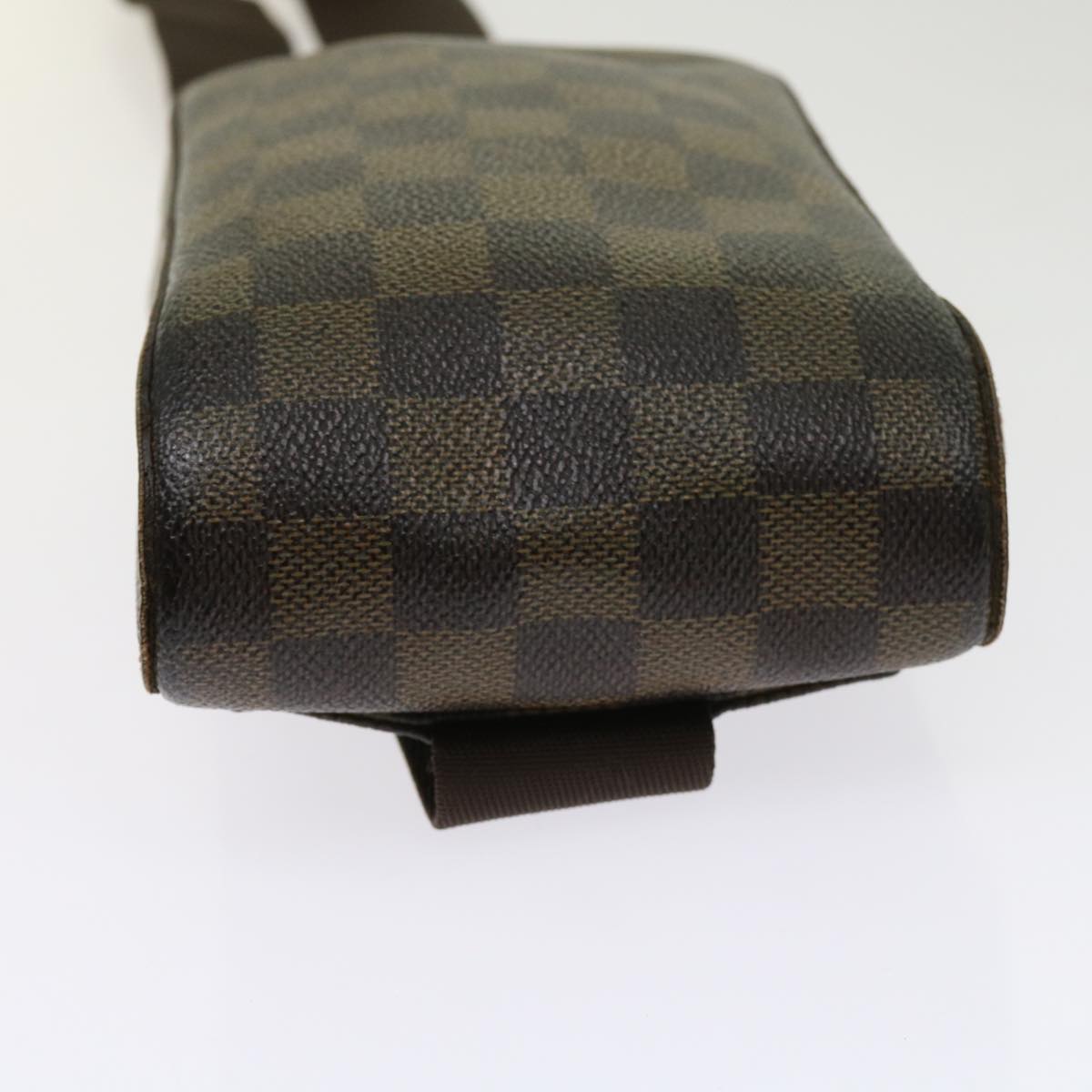 LOUIS VUITTON Damier Ebene Geronimos Shoulder Bag N51994 LV Auth 64330