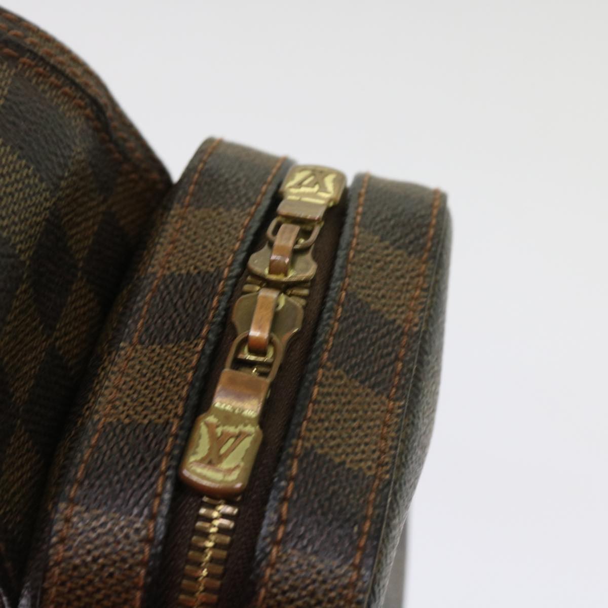 LOUIS VUITTON Damier Ebene Geronimos Shoulder Bag N51994 LV Auth 64330