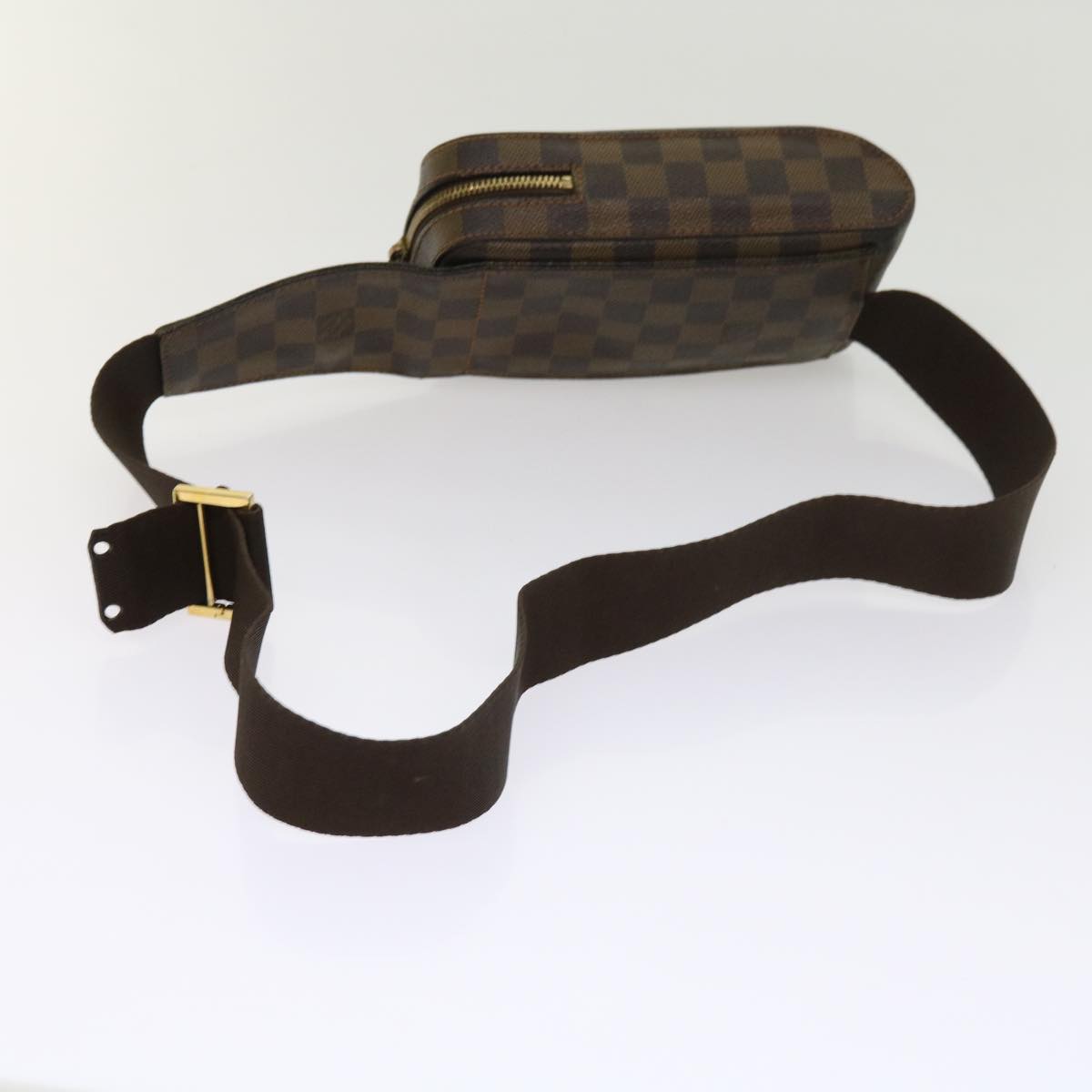 LOUIS VUITTON Damier Ebene Geronimos Shoulder Bag N51994 LV Auth 64330